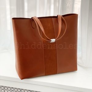 Madewell • {new} Suede Stripe Transport Tote